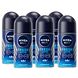 Nivea Men Fresh Active Roll-on Voordeelverpakking 6x50ML