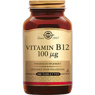 Solgar Vitamine B-12 100 mcg Tabletten 100TB