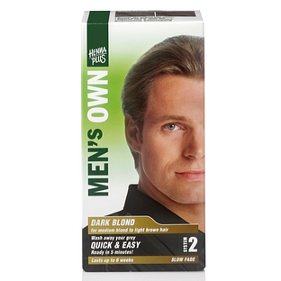 Hennaplus Men's Own Haarkleuring Dark Blond 80ML Hennaplus Men's Own Haarkleuring Dark Blond 80ML