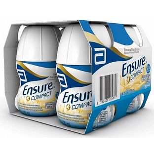 Abbott Ensure Compact Banaan 4x125ml 125ML