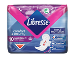 Libresse Comfort & Security Maxi Goodnight Maandverband 10ST