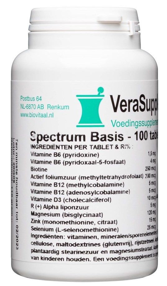 VeraSupplements Spectrum Basis Tabletten 100TB