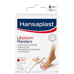 Hansaplast Likdoornpleisters 8ST