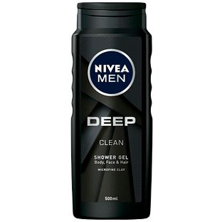 Nivea Men Deep Clean Shower Gel 500ML