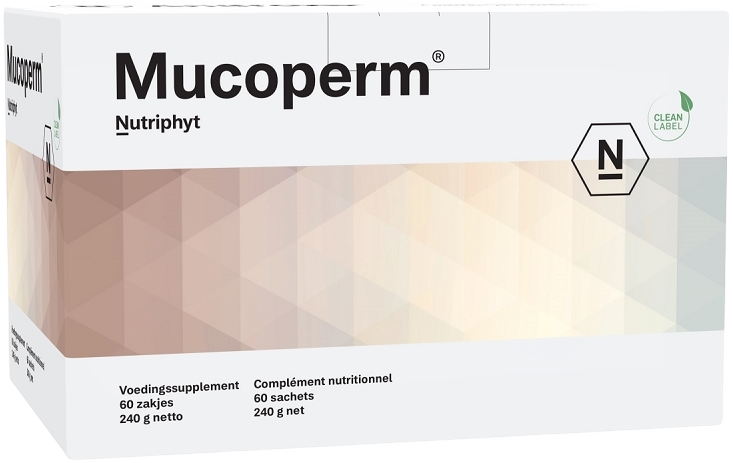 Nutriphyt Mucoperm Zakjes 60st 240GR