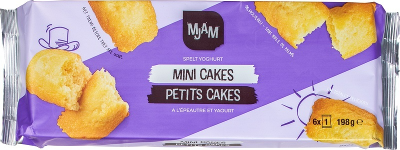 Mjam Mini Cakes Naturel afbeelding