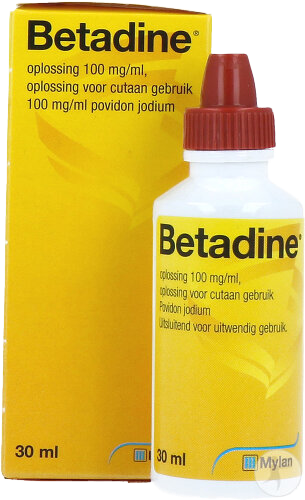 Betadine Jodium Oplossing afbeelding