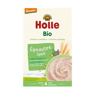 Holle Volkoren Graanpap Spelt Bio 250GR Holle Volkoren Graanpap Spelt Bio 250GR