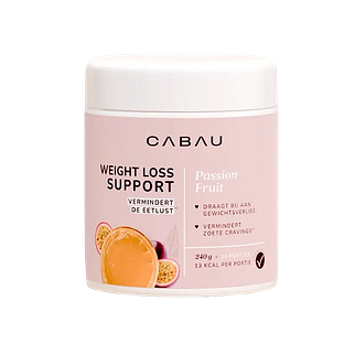 Cabau Weight Loss Support Passion Fruit Poeder 240GR