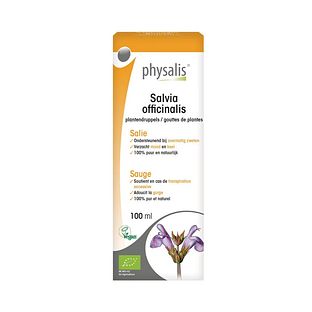 Physalis Salvia Officinal Druppels 100ML Physalis Salvia Officinal Druppels 100ML