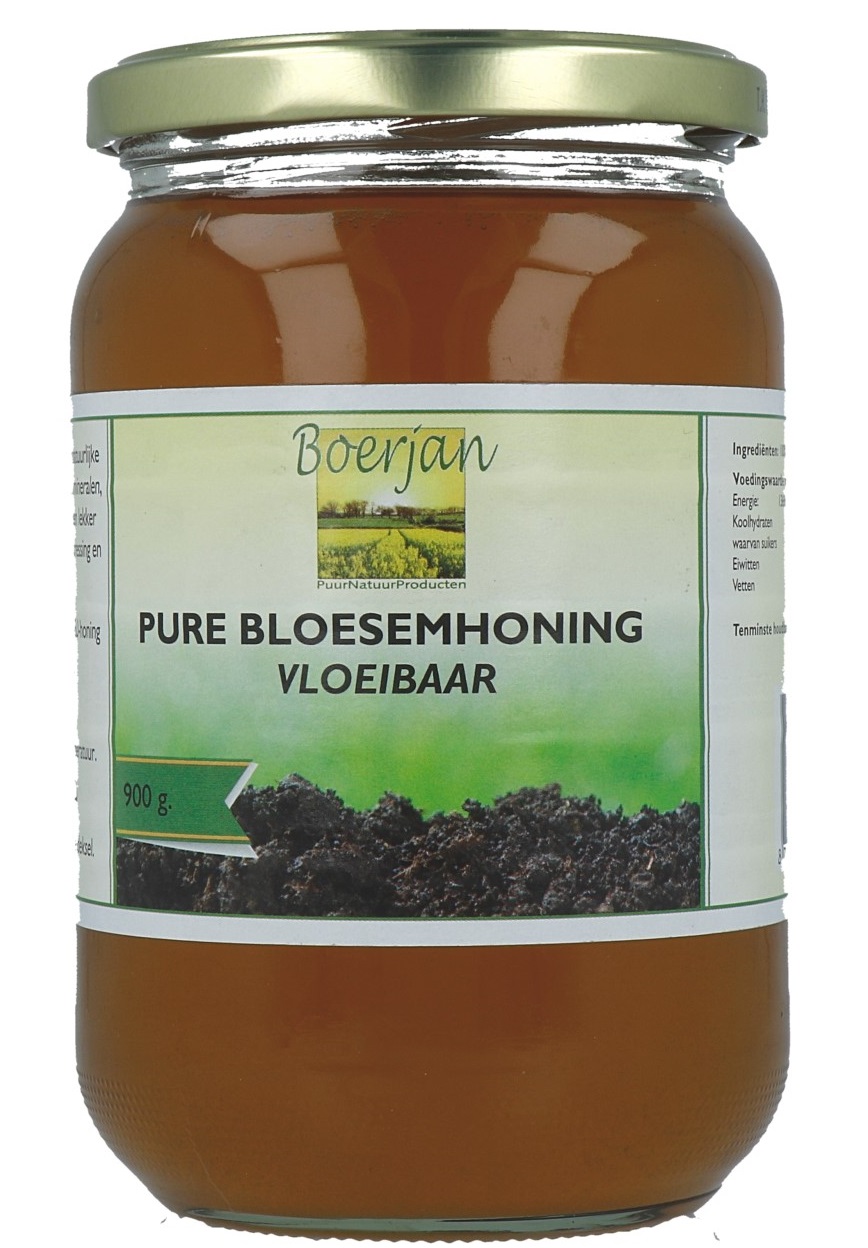 Boerjan Pure Bloesemhoning Vloeibaar afbeelding