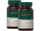 Bonusan Multi Natal Actief Tabletten Duoverpakking 2x60TB