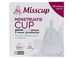 Eco Conseils Misscup Menstruatie Cup Groot Kleurloos 1ST