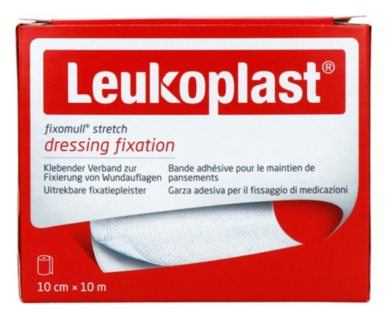Leukoplast Fixomull 10mx10cm afbeelding 1