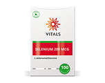 Vitals Selenium 200mcg Capsules 100CP