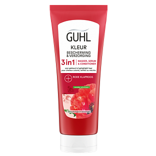 Guhl Kleur 3-in-1 Masker Serum & Conditioner Rode Klaproos 200ML