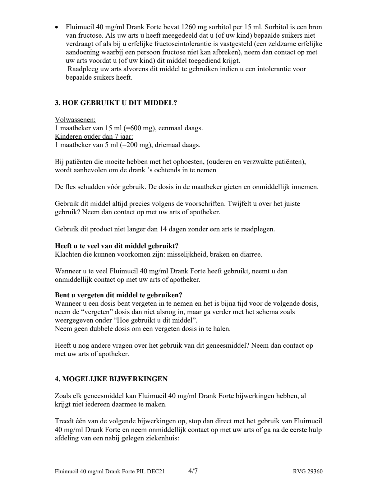 40mg (4%) Drank Forte afbeelding van document #4, leaflet
