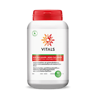 Vitals Elke Dag Junior Kauwtabletten 90TB Vitals Elke Dag Junior Kauwtabletten 90TB