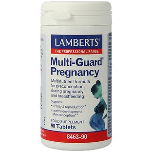 Lamberts Multi-Guard Zwangerschap Tabletten 90TB Lamberts Multi-Guard Zwangerschap Tabletten 90TB
