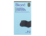 Biore Porie-strips Neus Houtskool Vette Huid 6ST Biore Porie-strips Neus Houtskool Vette Huid 6ST