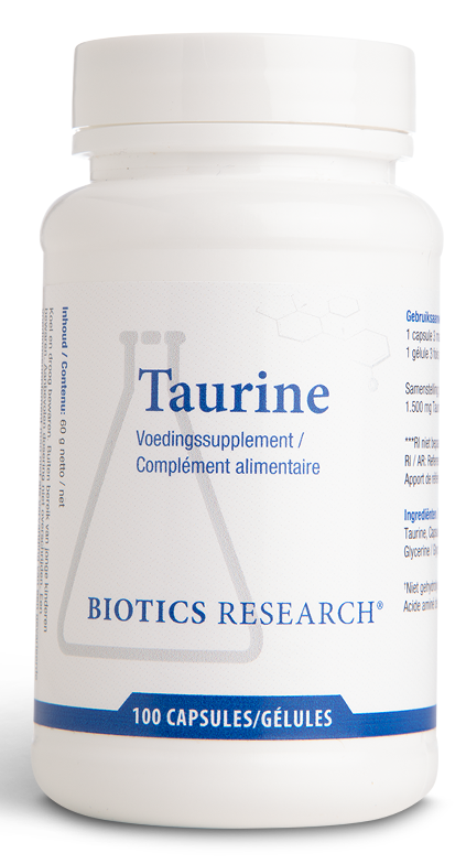 Biotics Taurine Capsules 100CP