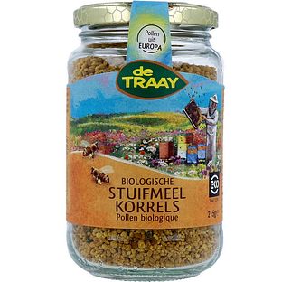 De Traay Biologische Stuifmeel Korrels 215GR