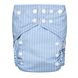Bumbuns Easy Herbruikbare Luier Stripes Blue Sky Drukknopen 1ST