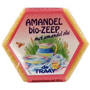 De Traay Zeep Amandel met amandelolie 100GR De Traay Zeep Amandel met amandelolie 100GR