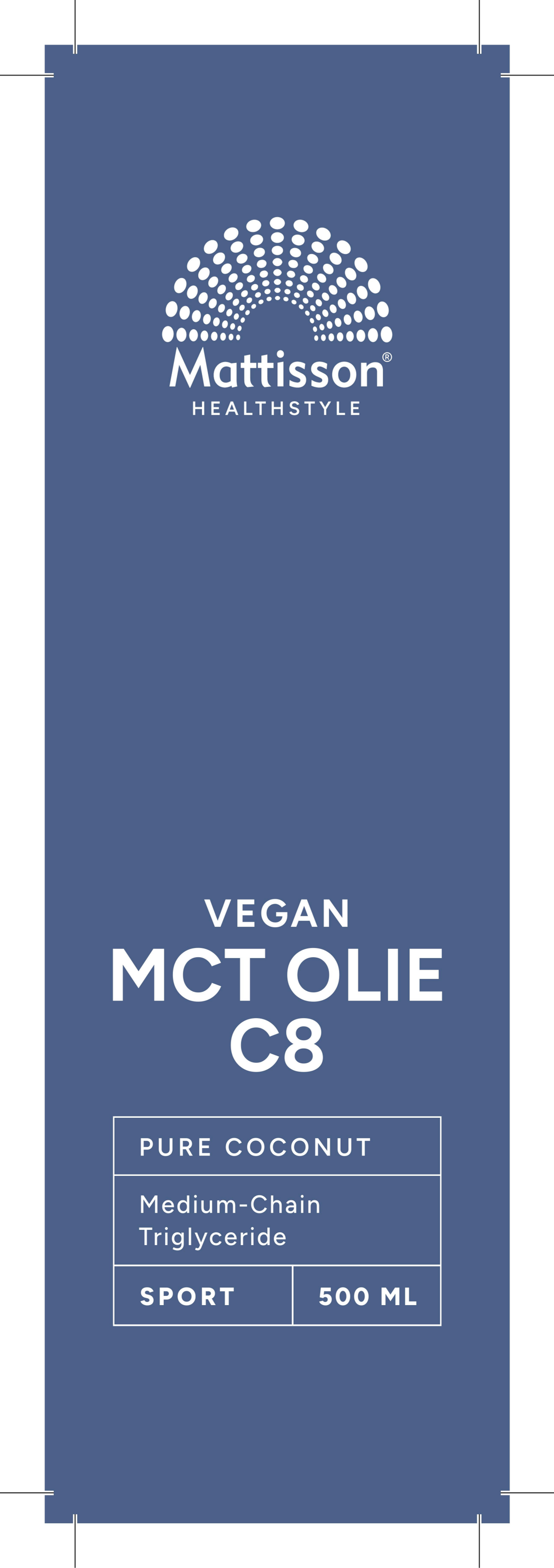 MCT Olie C8 afbeelding van document #1, label