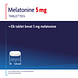 Shiepz Melatonine 5 mg Tabletten 30TB samenstelling + afmeting tablet Shiepz Melatonine 5 mg Tabletten 30TB samenstelling + afmeting tablet