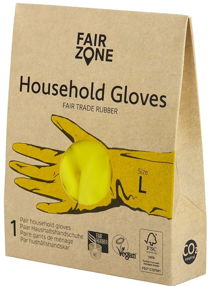 Fair Zone Household Gloves Maat L afbeelding