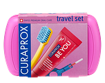 Curaprox Travel Set Roze 1ST