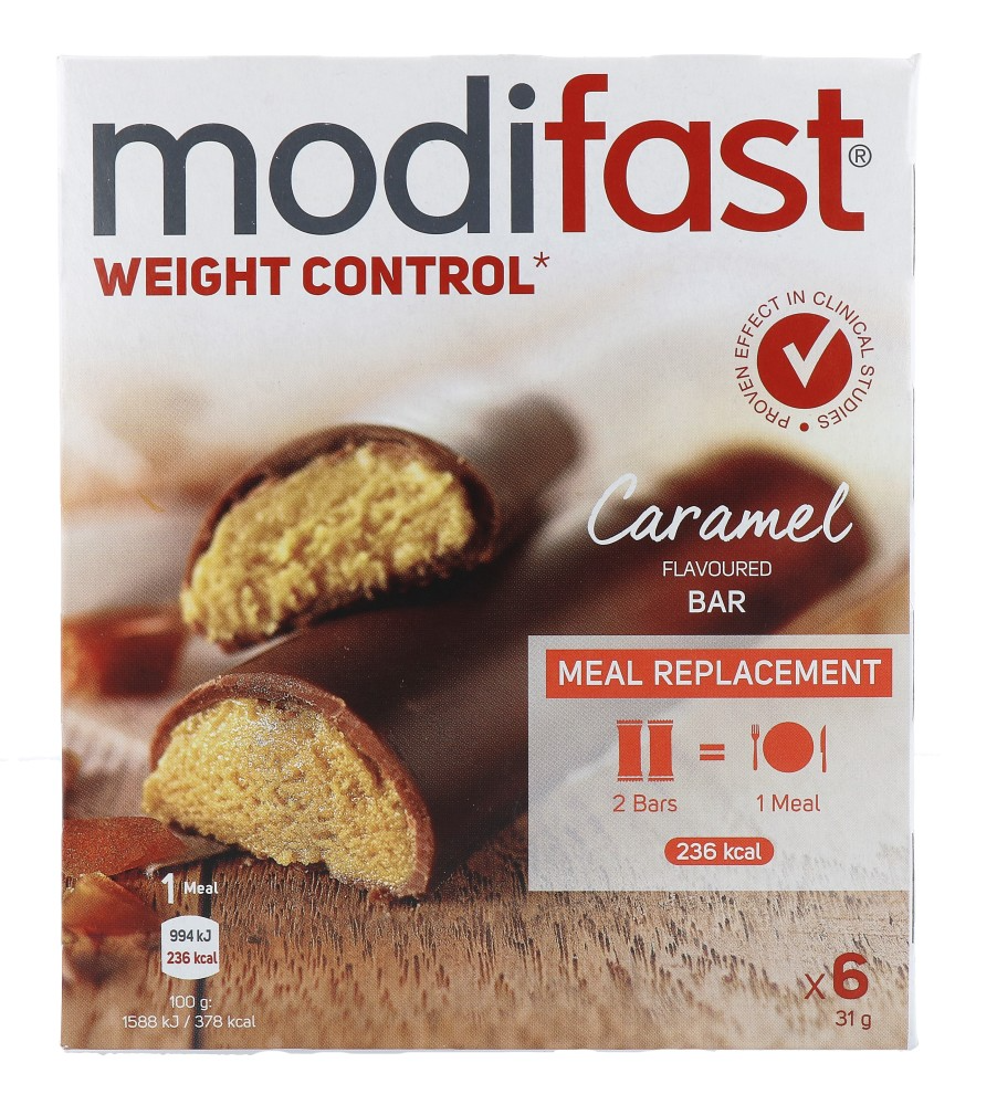 Modifast Weight Control Reep Caramel afbeelding