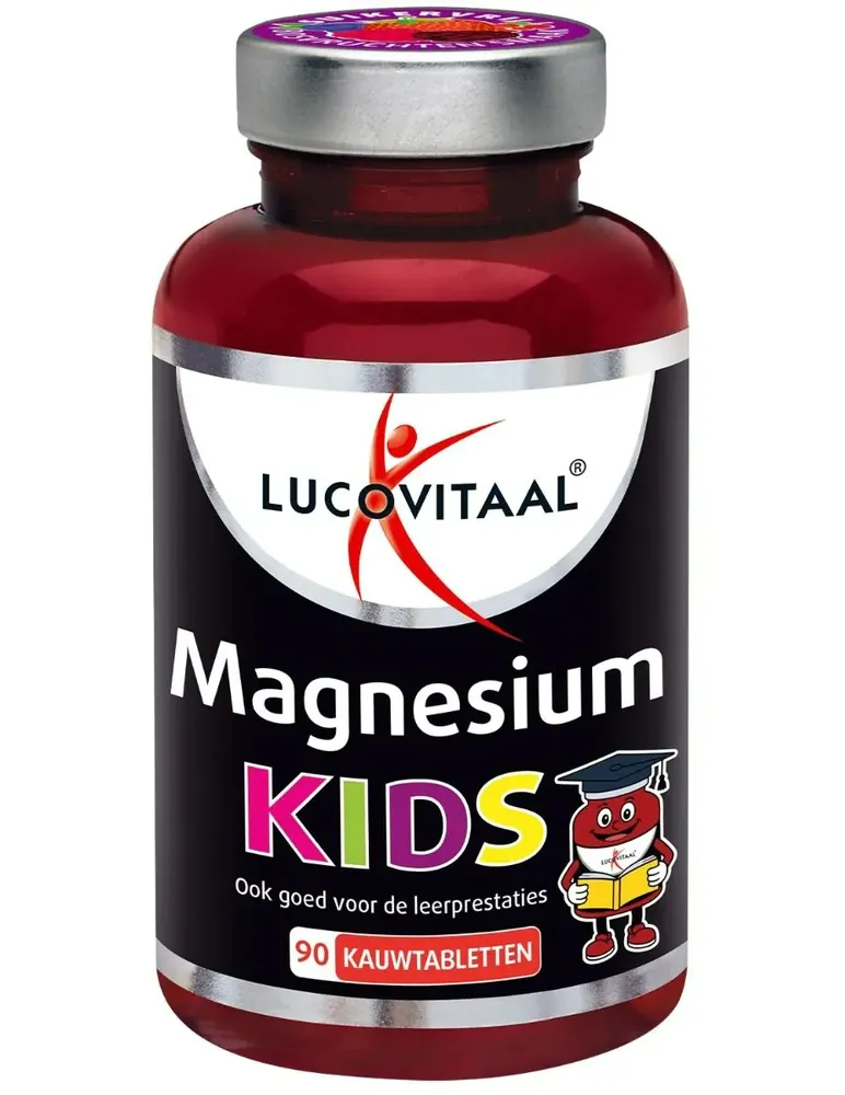 Lucovitaal Magnesium Kids Kauwtabletten 90KTB