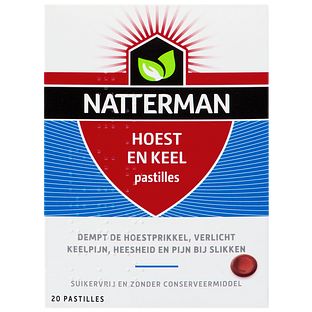 Natterman Hoest en Keel Pastilles 20ST