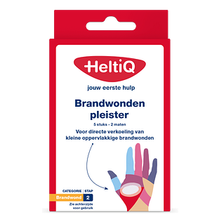 HeltiQ Brandwonden Pleister 5ST
