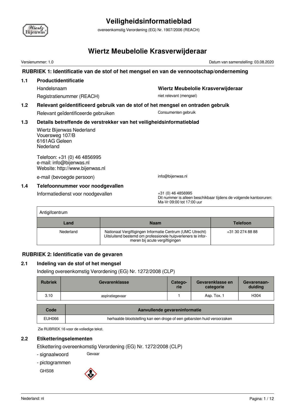 Meubelolie Licht afbeelding van document #1, leaflet