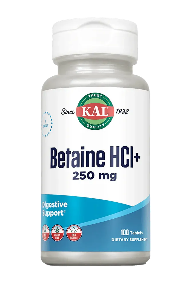 Kal Betaine HCL Plus 250mg Tabletten