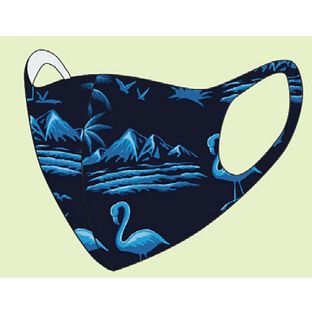 ML Producten Mondkapje Flamingo One Size - Uitwasbaar 1ST