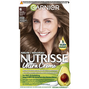 Garnier Nutrisse Ultra Crème 6 Natuurlijk Donkerblond 1ST