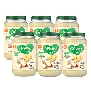 Olvarit 6m+ Banaan Appel Zuivel 200GR