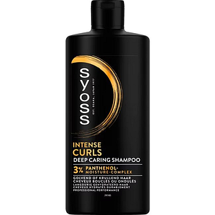 Syoss Intense Curls Deep Caring Shampoo 3% Panthenol Moisture 440ML