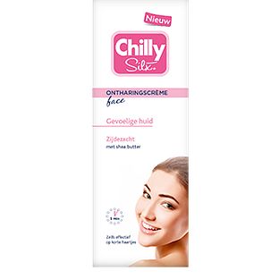 Chilly Silx Ontharingscreme Gezicht Gevoelige Huid 50ML