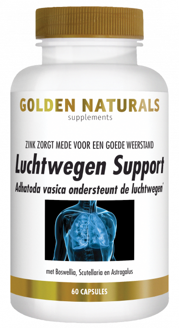 Golden Naturals Luchtwegen Formule Capsules afbeelding