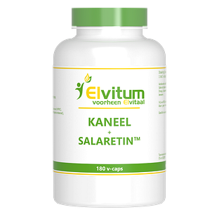 Elvitum Kaneel Met Salaretin Vegicaps 180CP