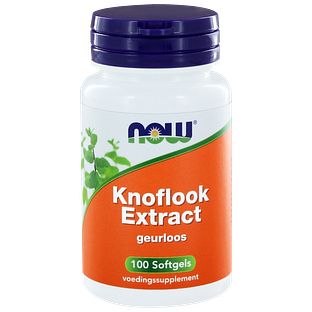 NOW Knoflook Extract Softgels 100ST