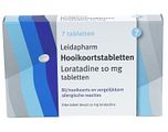 Leidapharm Hooikoorts Loratadine Tabletten 7TB Leidapharm Hooikoorts Loratadine Tabletten 7TB