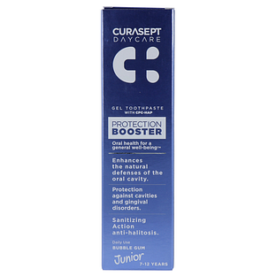 Curasept Daycare Protection Booster Gel Toothpaste Junior - Bubble Gum 50ML
