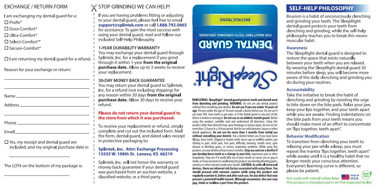 Dental Guard Ultra-Comfort afbeelding van document #2, info_folder