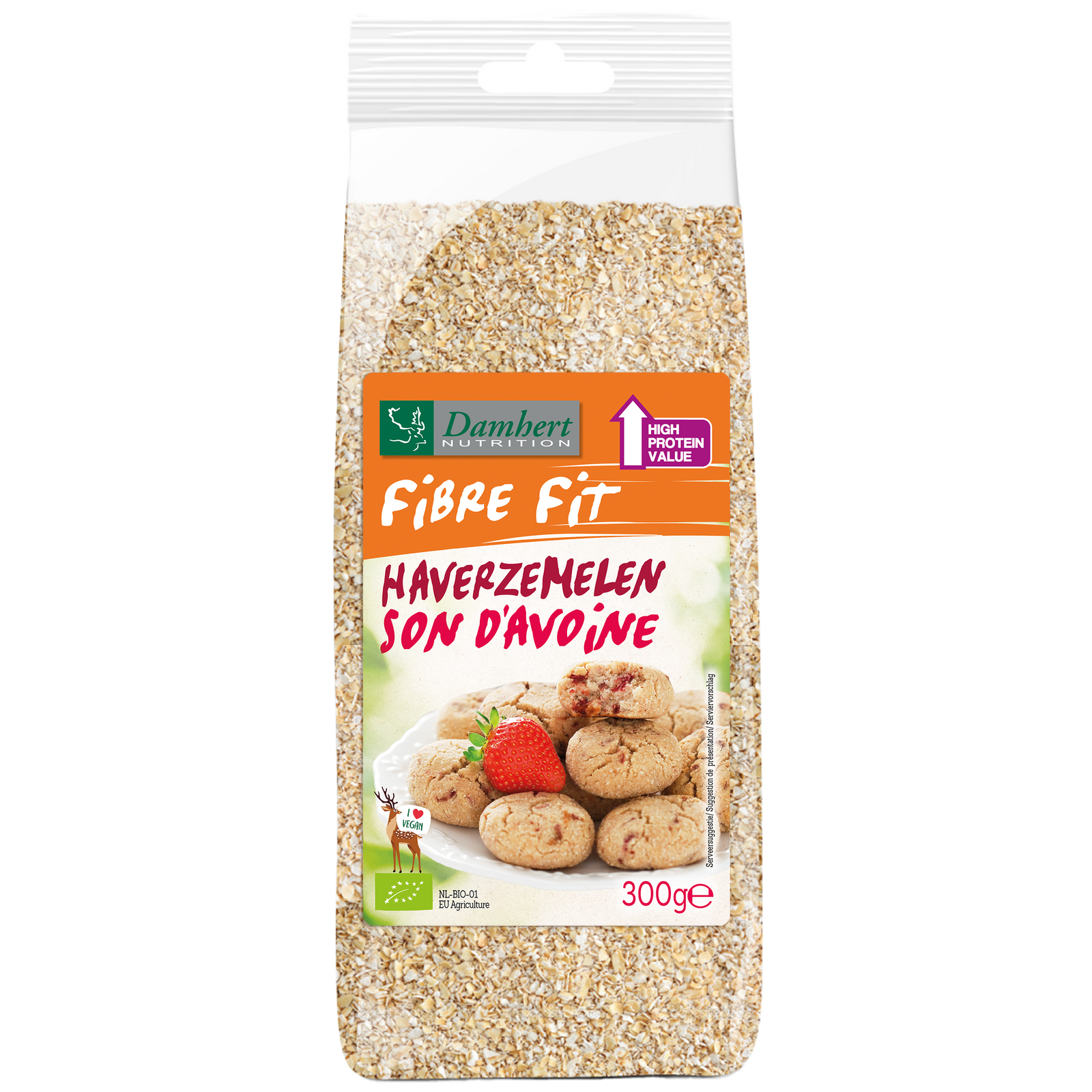 Damhert Fibre Fit Haverzemelen 300GR